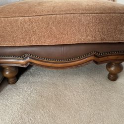 Elegant Oversized Ottoman