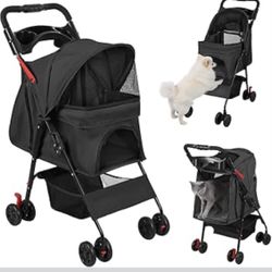 Folding Pet Stroller - NEW in Box 