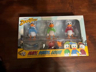 Beast Kingdom DuckTales Huey Dewey Louie DAH-069 3-Pack (Read Desc)
