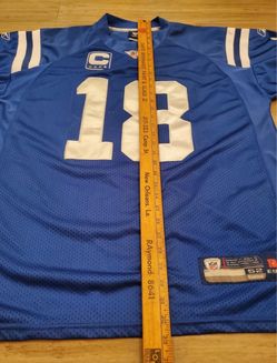 Peyton Manning Reebok Sz 52 Authentic On-Field Jersey Indianapolis Colts captain