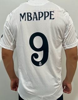 Real Madrid Home Jersey 24/25 Mbappe # 9