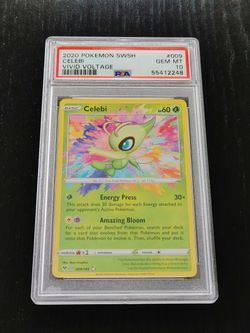 Pokemon Celebi 009/185 Amazing Rare PSA 10