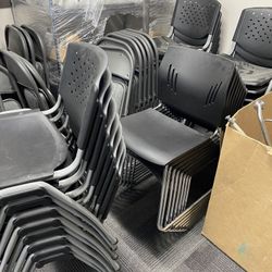 40  Stackable Chairs