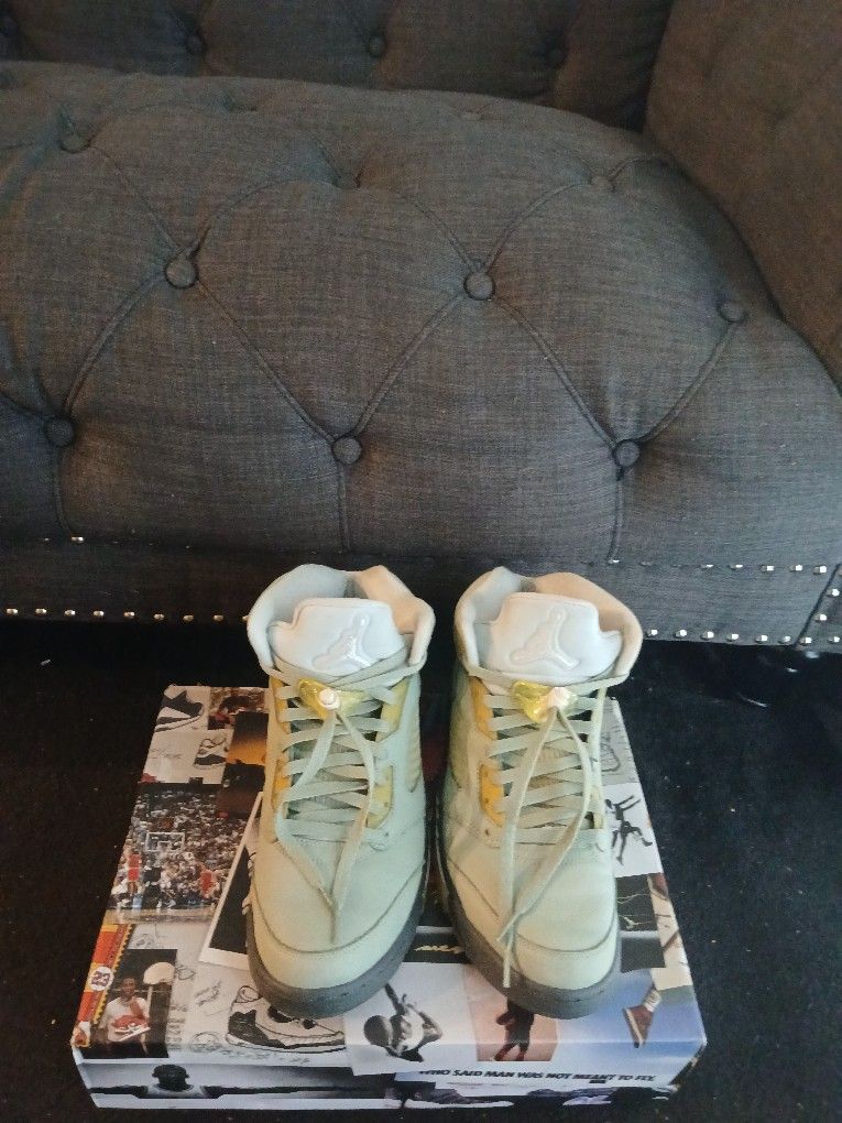 Jordan 5S Jade Horizon Size 11