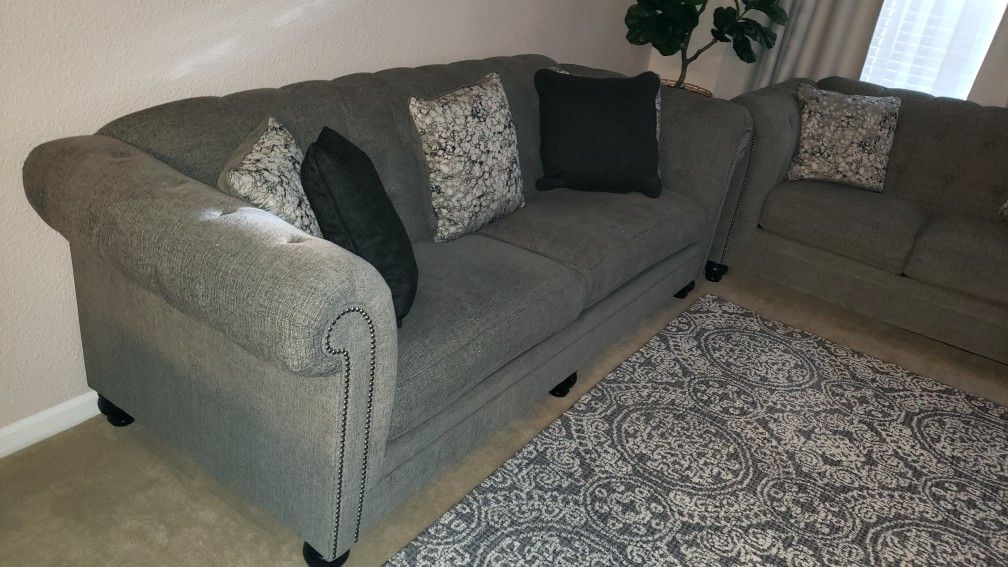 Grey, posh, plush design CoUcHeS set!