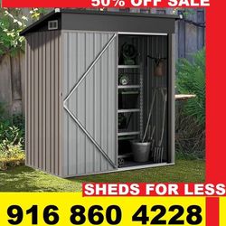 Brand New Storage Utility Shed For Backyard 