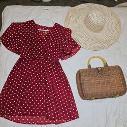 Red dress
