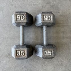 35lb Dumbbells