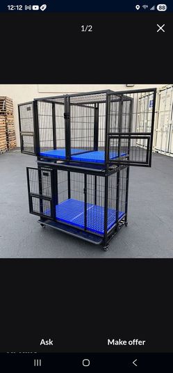 3 to 4 dogs  kennel cage