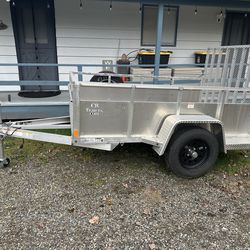 Like-New 5x8 Custom All-Aluminum Utility Trailer – $3,500 Firm