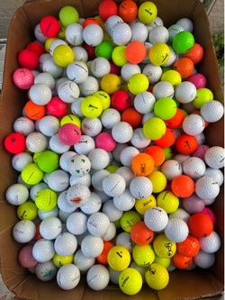 50pcs Mixed Golf Balls.. In good condition clean and ready to use