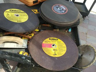 New 14" metal chop saw/saw cutting blades