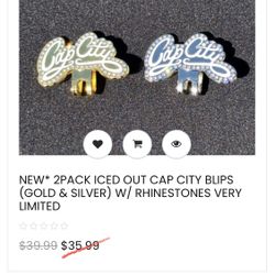 Cap City Blips Gold/Silver