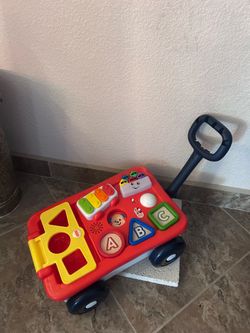 FISHER PRICE💙🎈PLAY WAGON