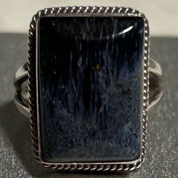 Pietersite Sterling Silver Ring