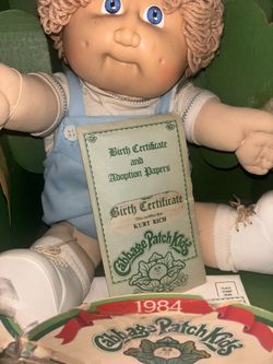 Authentic 1984 Boy Cabbage Patch 