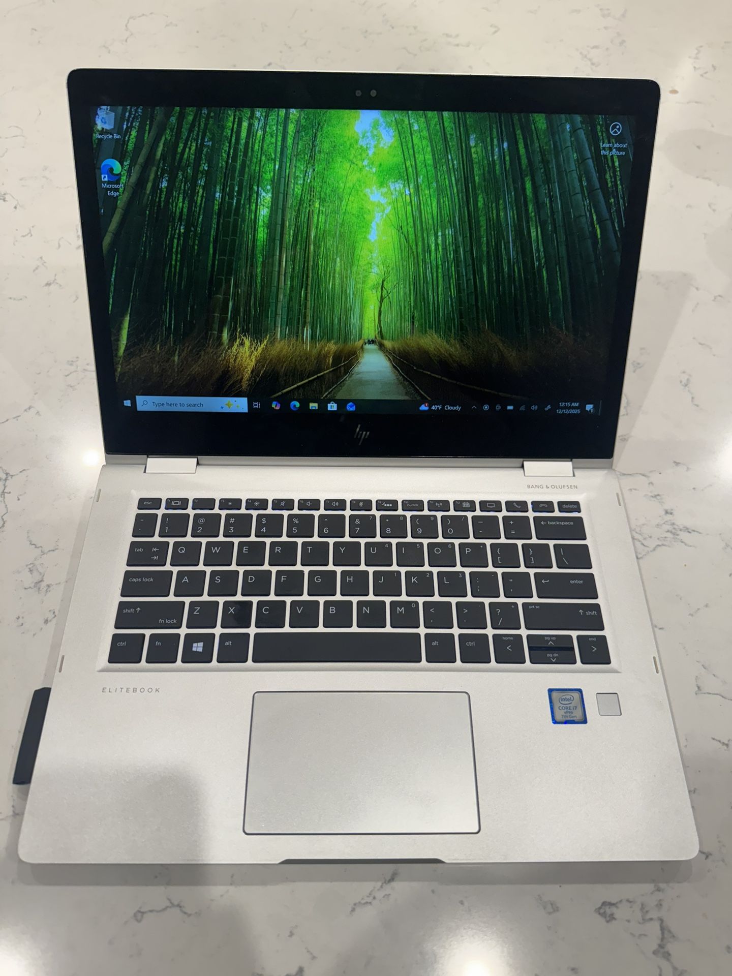 HP EliteBook x360 G2 Laptop - Touchscreen