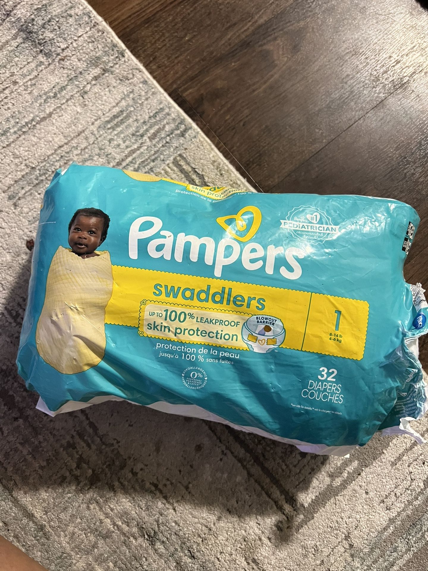 Pampers Swaddlers Size 1