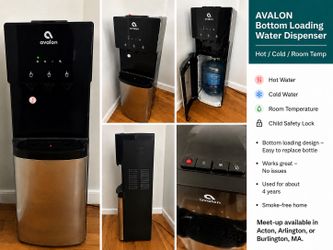 Avalon Bottom-Loading Water Dispenser – Hot/Cold/Room Temp – Excellent Condit