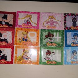 Sailor Moon Cybercel Series 1 Common Set Cards