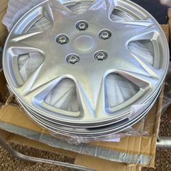17 Inch Silver Wheel Covers For 2005-2007 Chrysler Pacific - Set Of 4