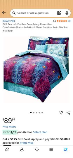 READ DESCRIPTION! Peacock Print Sheet Set