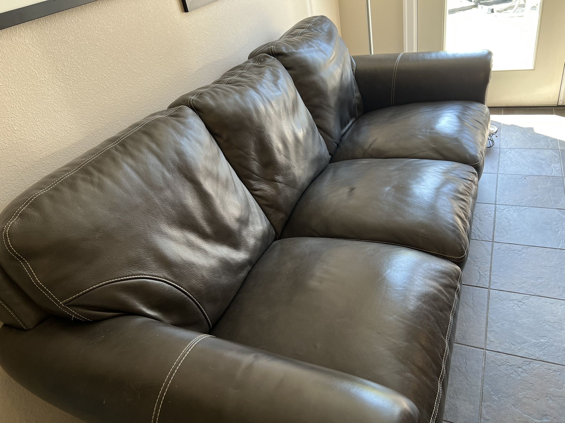Free Leather Couch