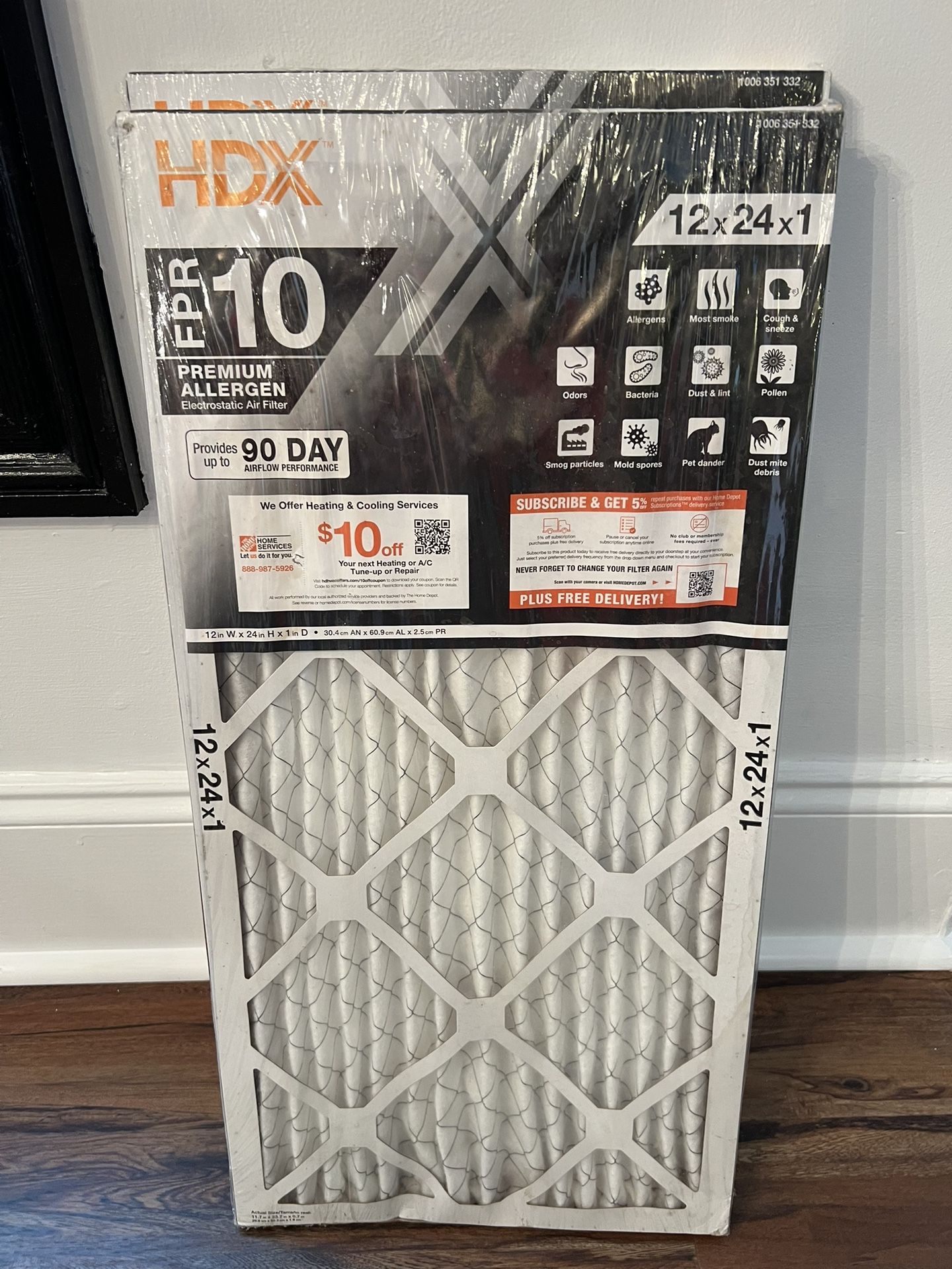 Air Filters 12x24x1