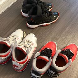 Jordan 11s Jordan 3s