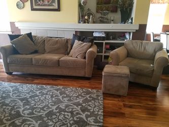 Sofa and big chairs