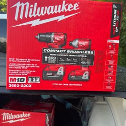 M18 Compact Brushless 2 Tool Combo Kit