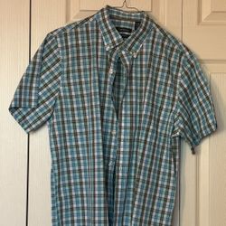 Van Heusen SS Button Down Shirt M