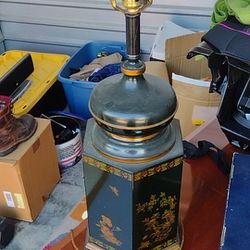 Mid-century Asian Type vintage lamp