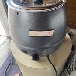 Nacho cheese, food warmer