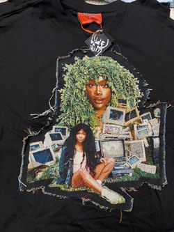 XL SZA Graphic Tee Black Tapestry T-Shirt with Tags