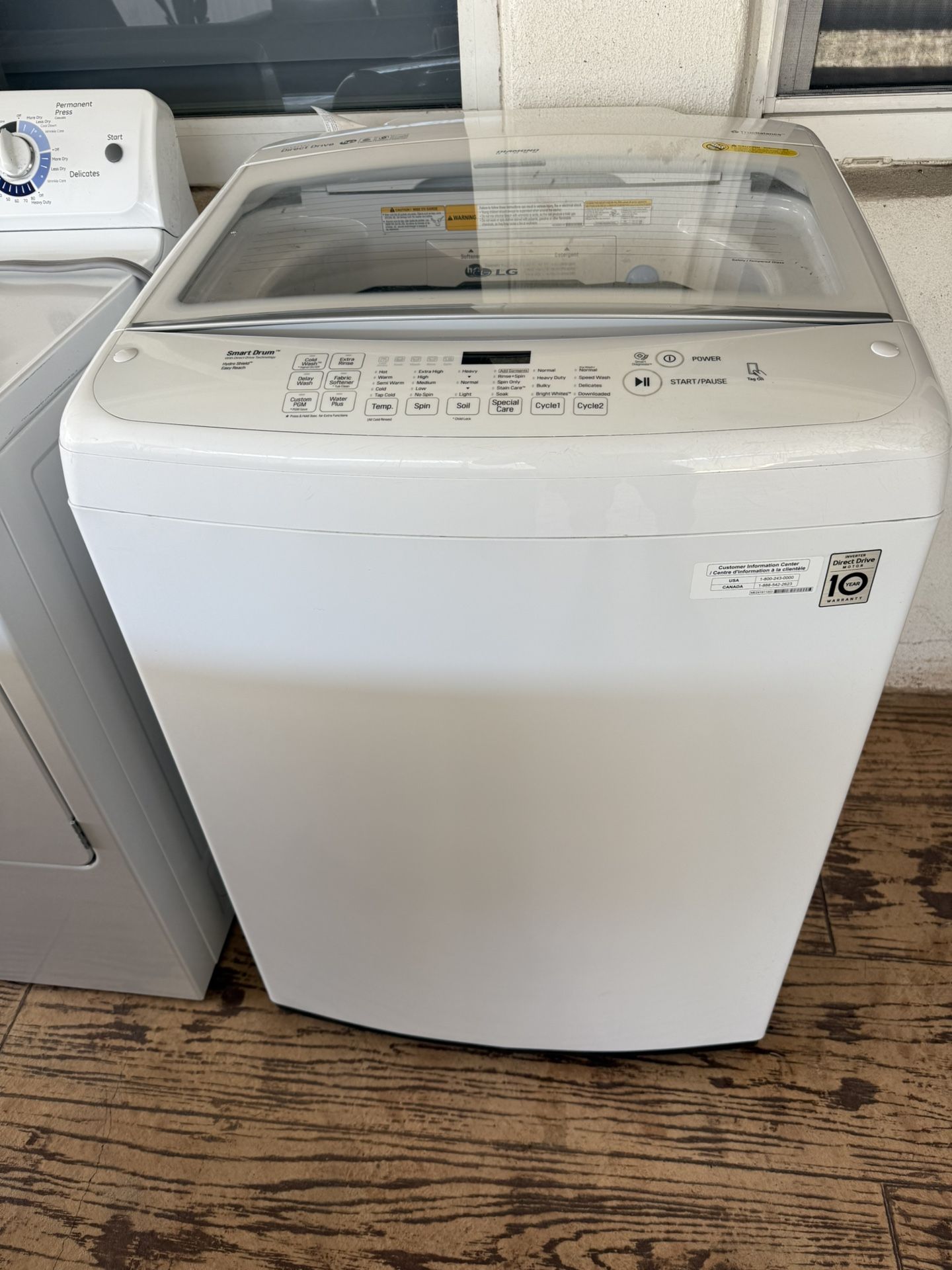 Washer And Dryer Like New 