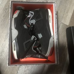 Jordan 4 BRED Size 11