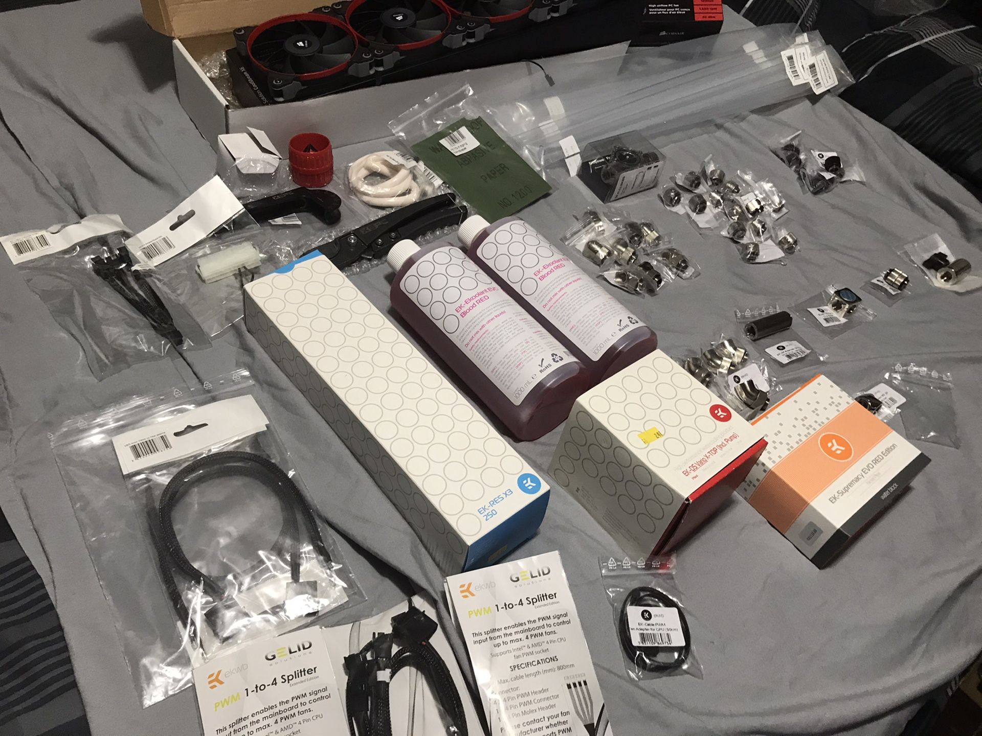 Ek water cooling kit for Gaming computer