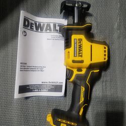 Dewalt 20 Volt Atomic Cordless Brushless Compact Reciprocating Saw ( Tool Only)