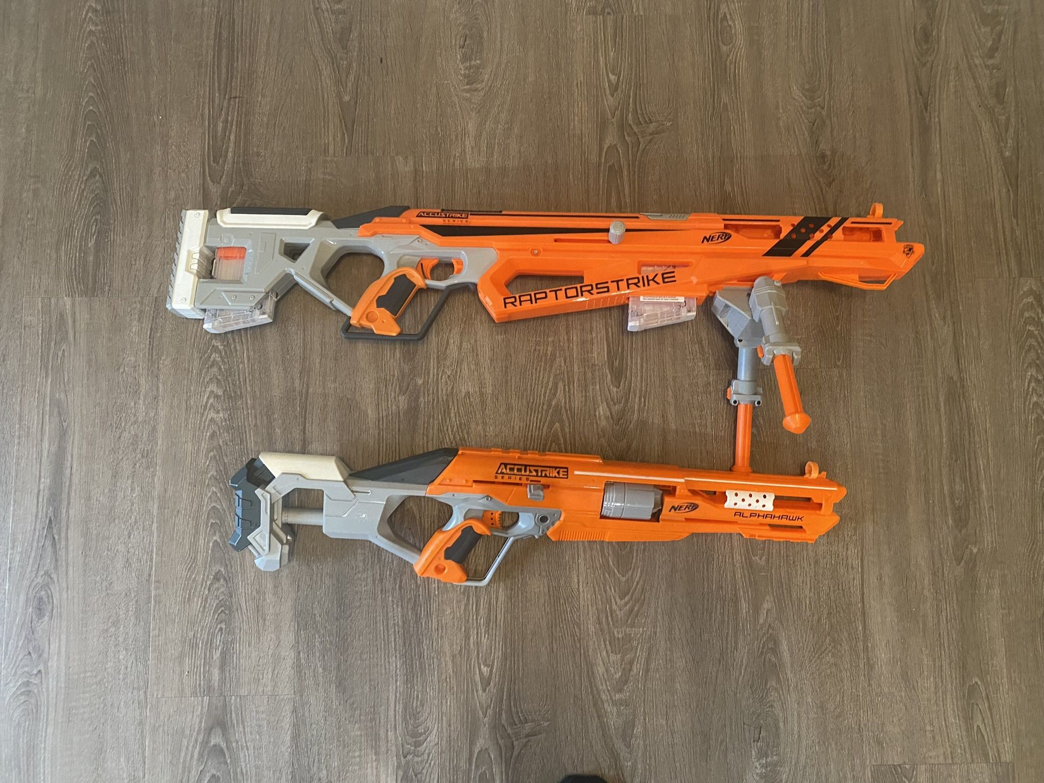 Nerf Accustrike Guns 