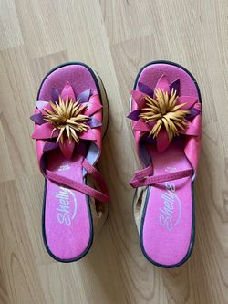 Flower Leather Shoes