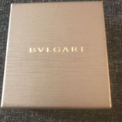 Bvlgari bracelet/wallet Empty gift box+ authentic card 