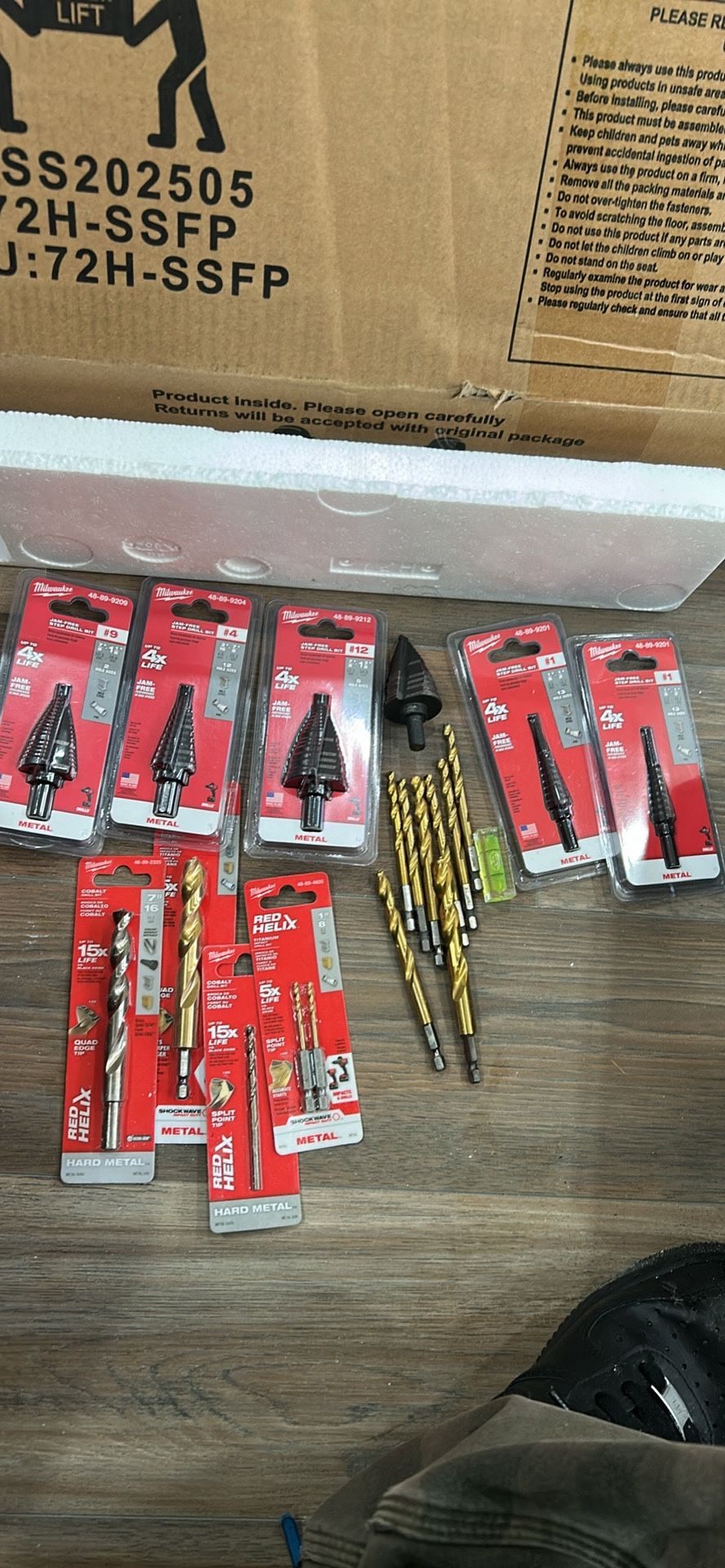Step Drill But And Drill Bits