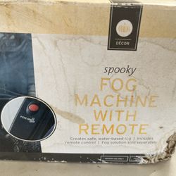 Creepy Fog Machine