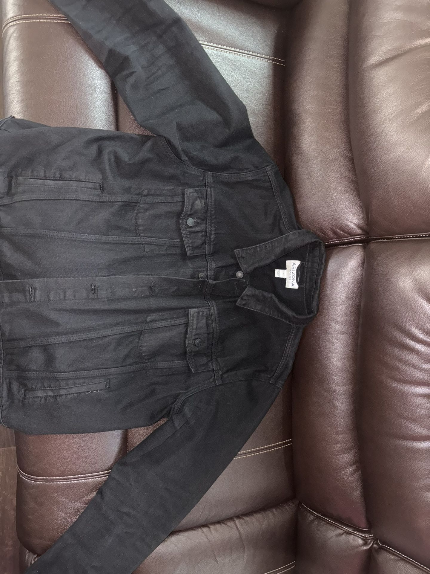Black Jean Jacket