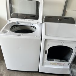 Set Gas Dryer And Washer Samsung 