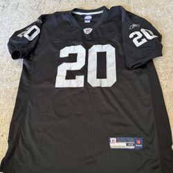 Vintage Reebok Authentic Oakland Raiders Darren McFadden Jersey Size 48, Not No Jackson, Adams, Jacobs, Lynch, Lott