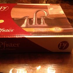 Pfister rustic pewter finish faucet
