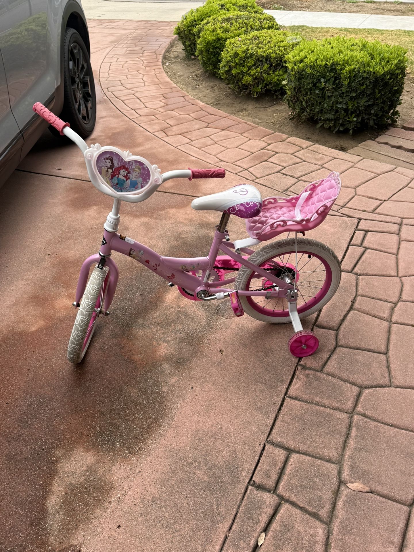 Girls Disney Princess bike.