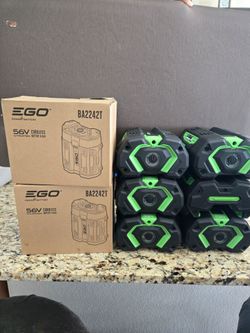 Ego Power 56 Volt 4 ah battery $160 each One